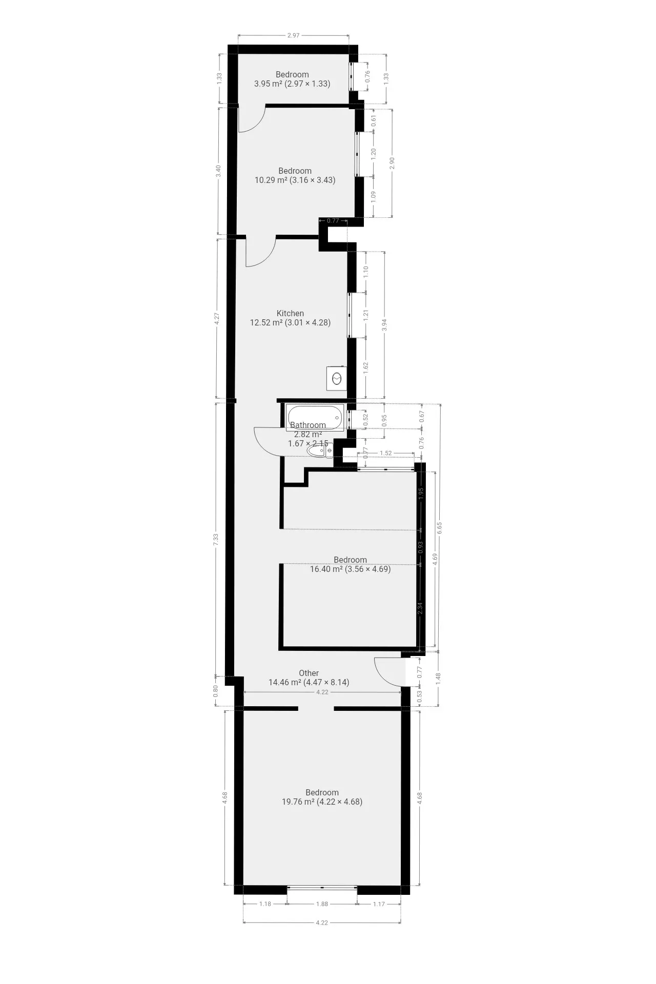 Do własnej adaptacji Możliwe 4 pokoje Okazja 13