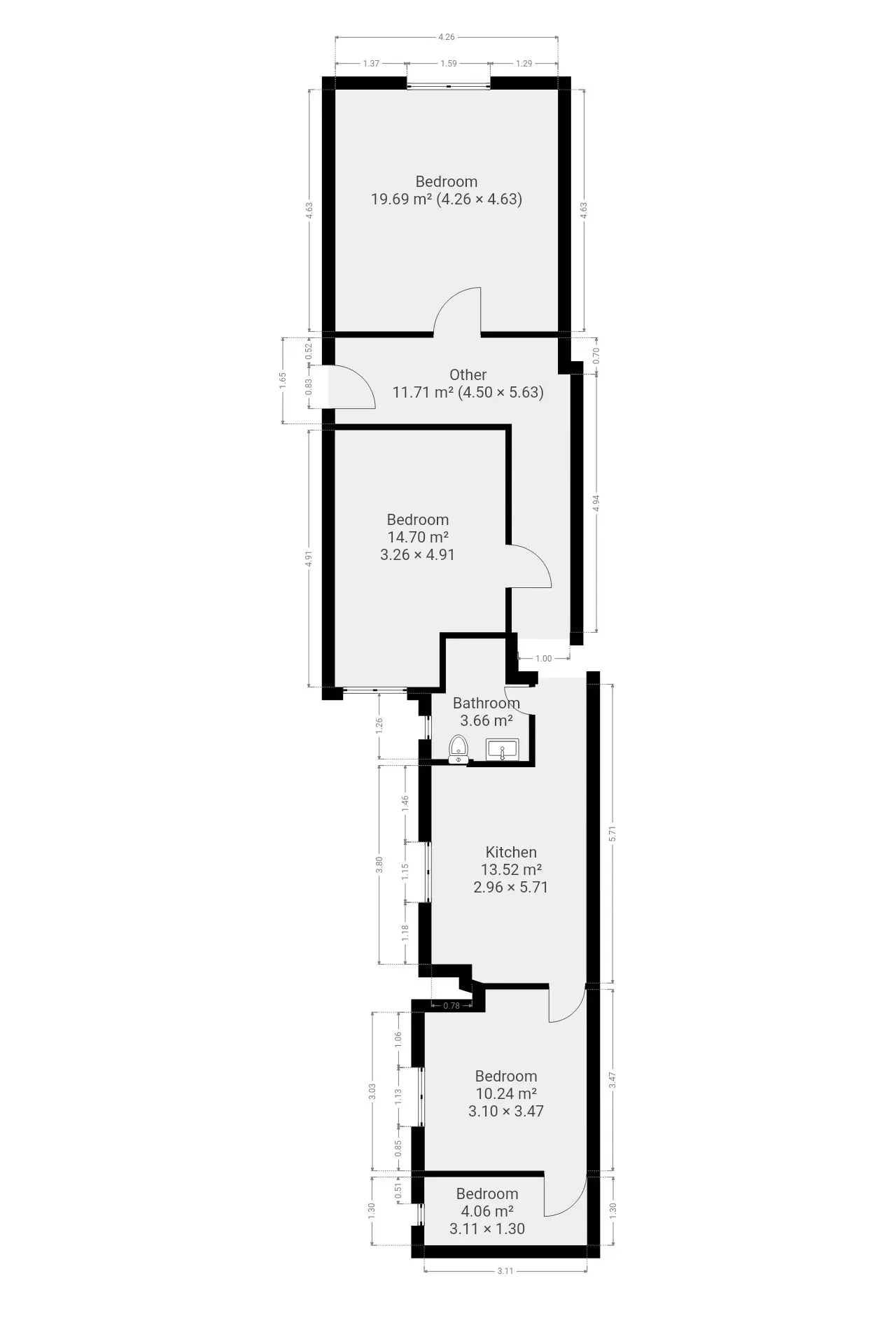 4 pokoje po generalnym remoncie i wysoki standard 20